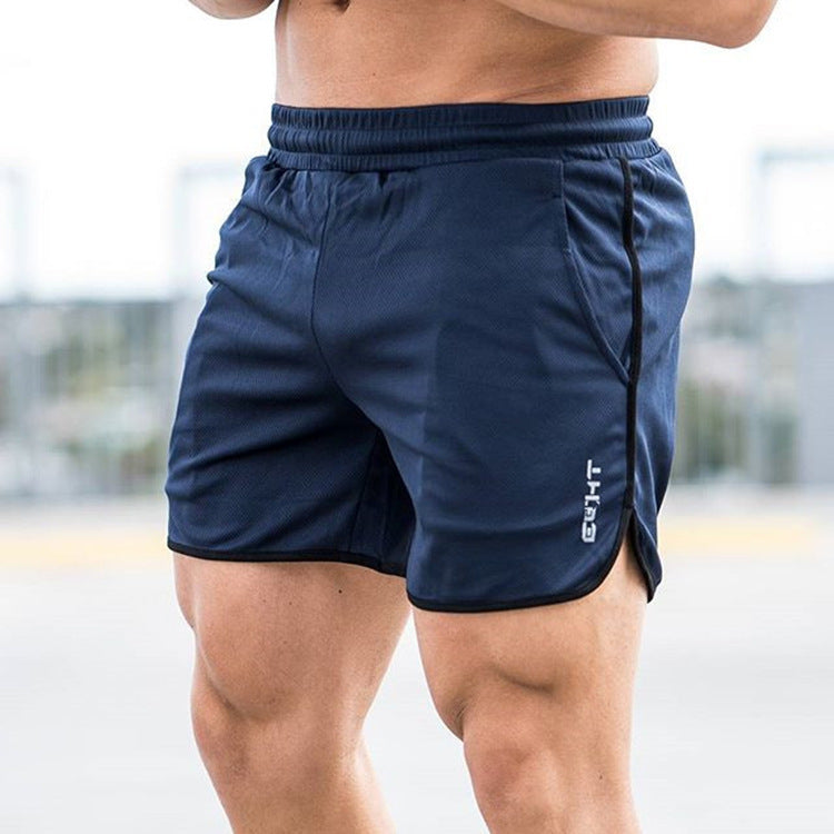 Summer Men's Fitness Gym Shorts for Bodybuilding