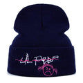 Lil Peep Embroidered Knit Beanie Hat