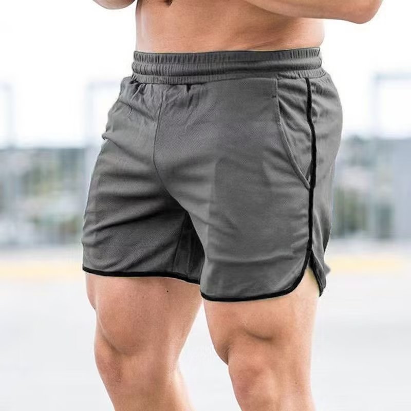 Summer Men's Fitness Gym Shorts for Bodybuilding